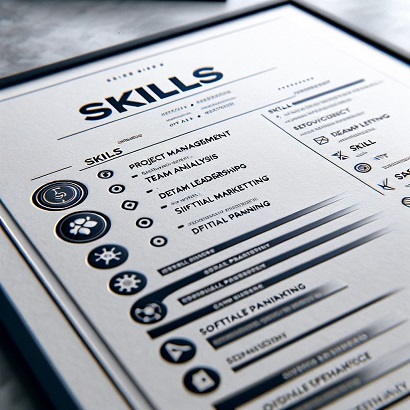 skills in a resume